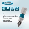 Набор бит РZ1 х 25, сталь S2, 10 шт. Gross